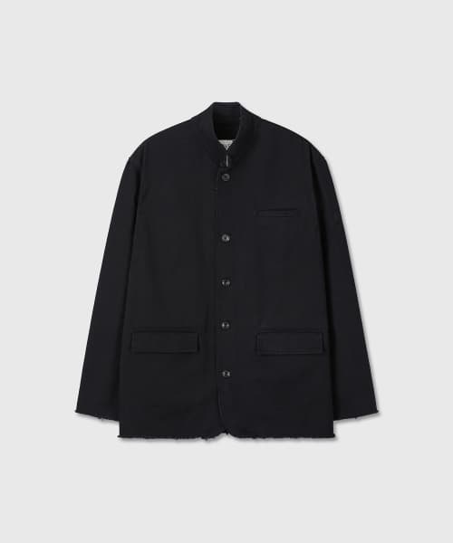 CUT OFF TAILORED JACKET (BLACK)