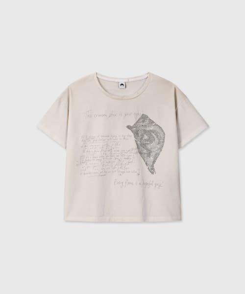 THE BEACON OF HOPE VINTAGE T-SHIRTS (IVORY)
